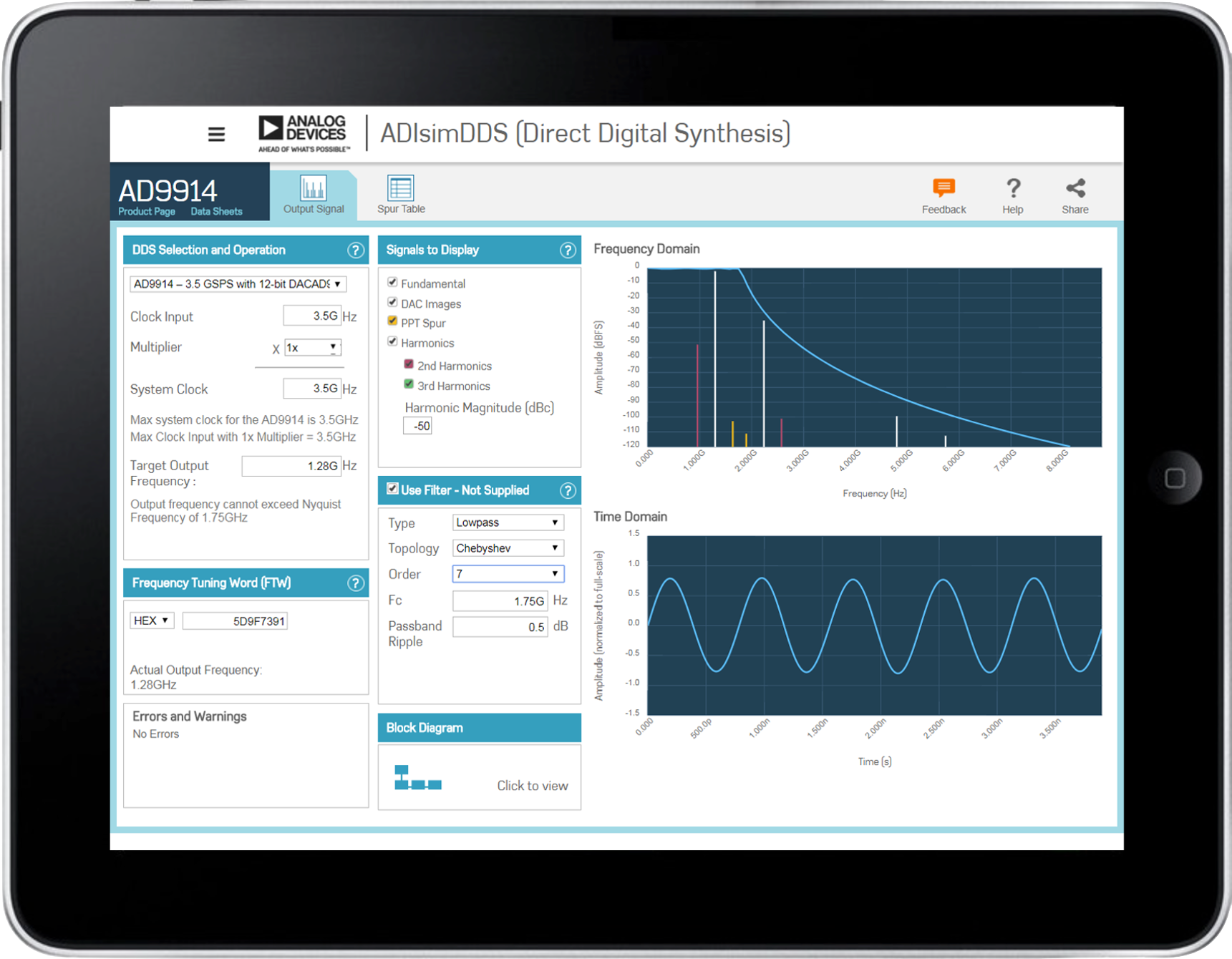 BETA Circuit Design Tools Analog Devices